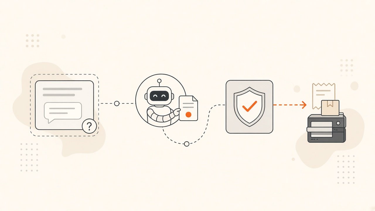 Securing Customer Support Agents That Can Issue Refunds